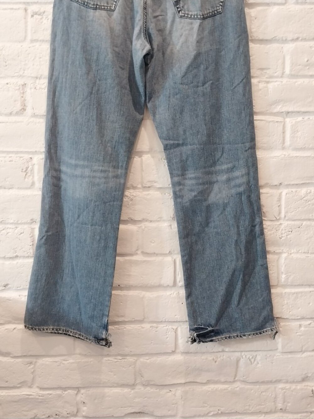 Mavi Jeans Men’s 32x32 Blue Med Wash Matt Relaxed Straight Leg Whiskering Fade. - Picture 4 of 15